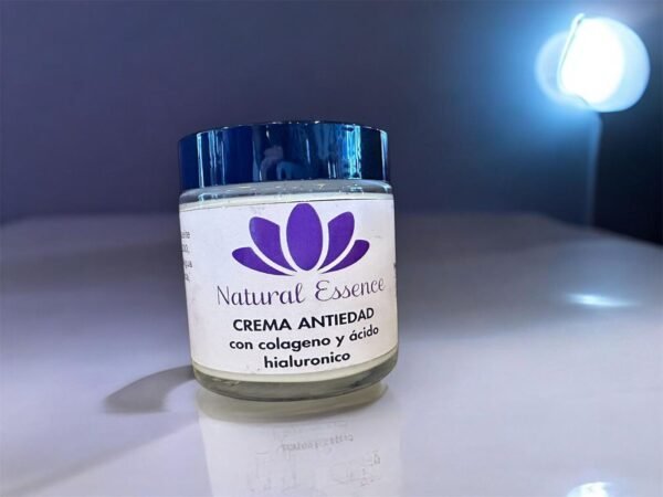 Crema Antiedad con colágeno y ácido hialurónico 100g